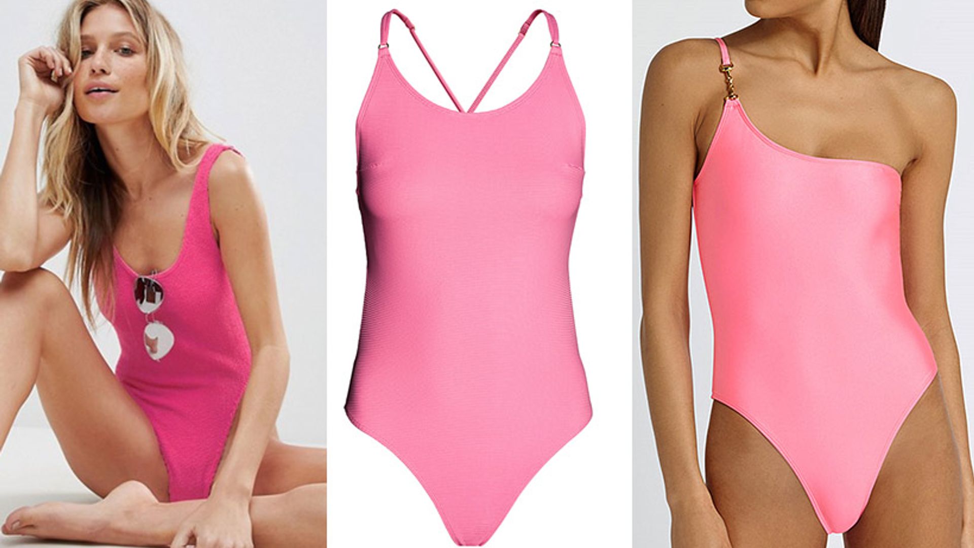 holly willoughby pink swimsuit new