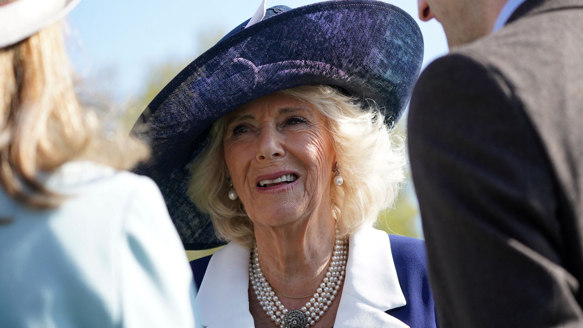 Queen Consort Camilla dons statement look with exciting link to her coronation dress