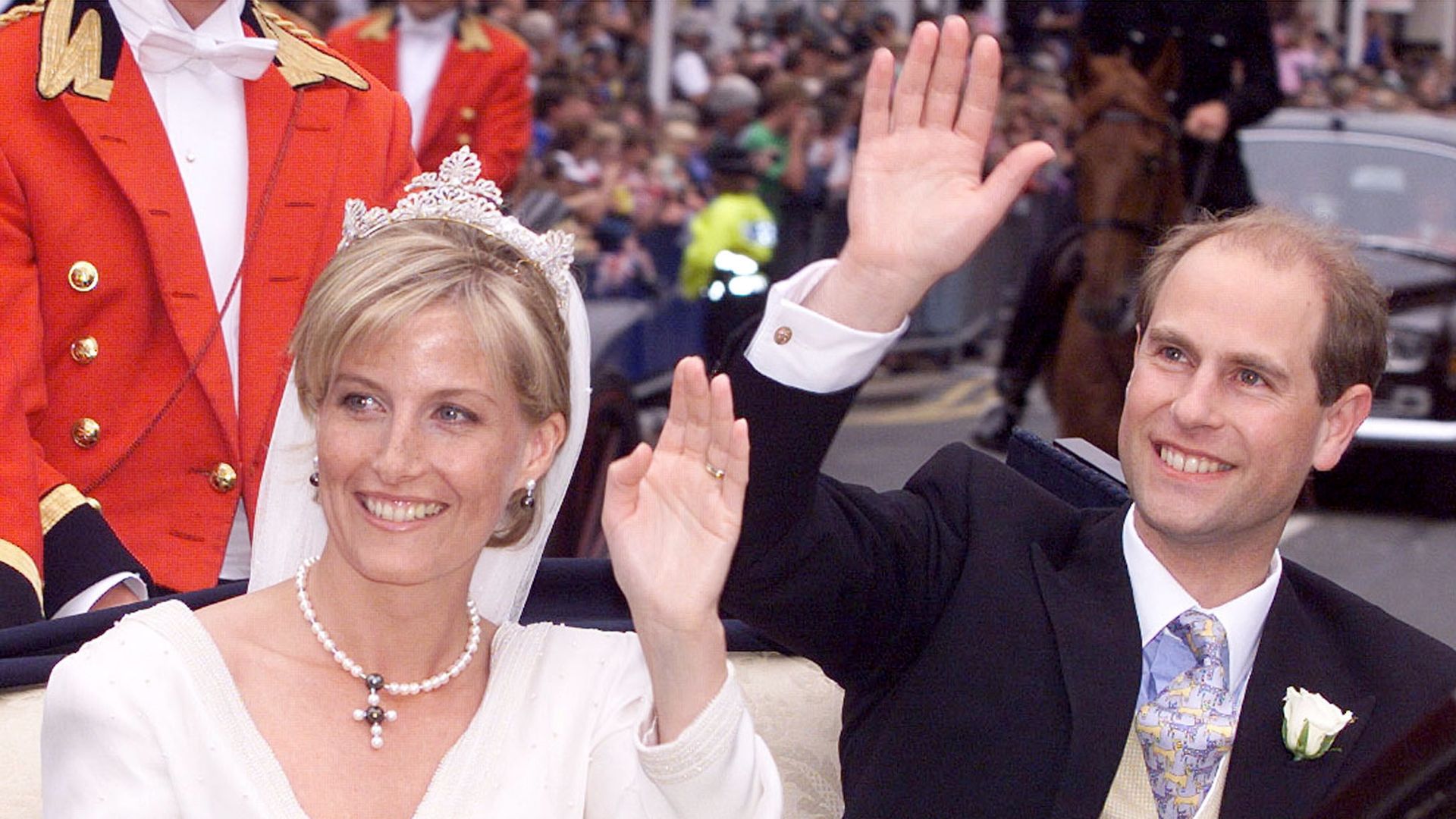 Prince Edward And Sophie Wedding, 1999