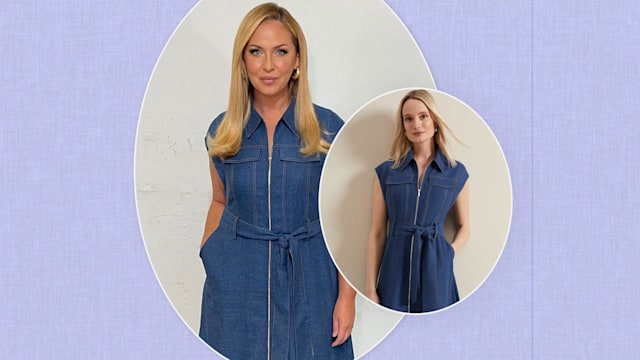 Josie Gibson denim dress