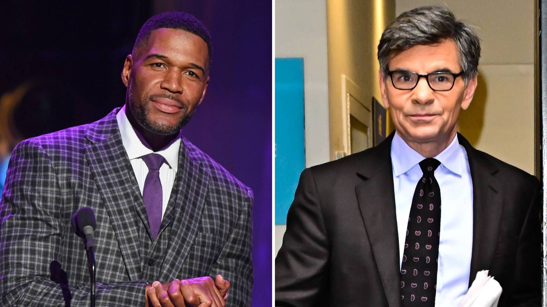 George Stephanopoulos kicks off birthday with proud tease to Michael Strahan on GMA — see why