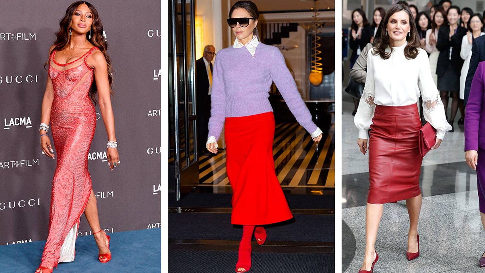 Why do celebs wear red shoes