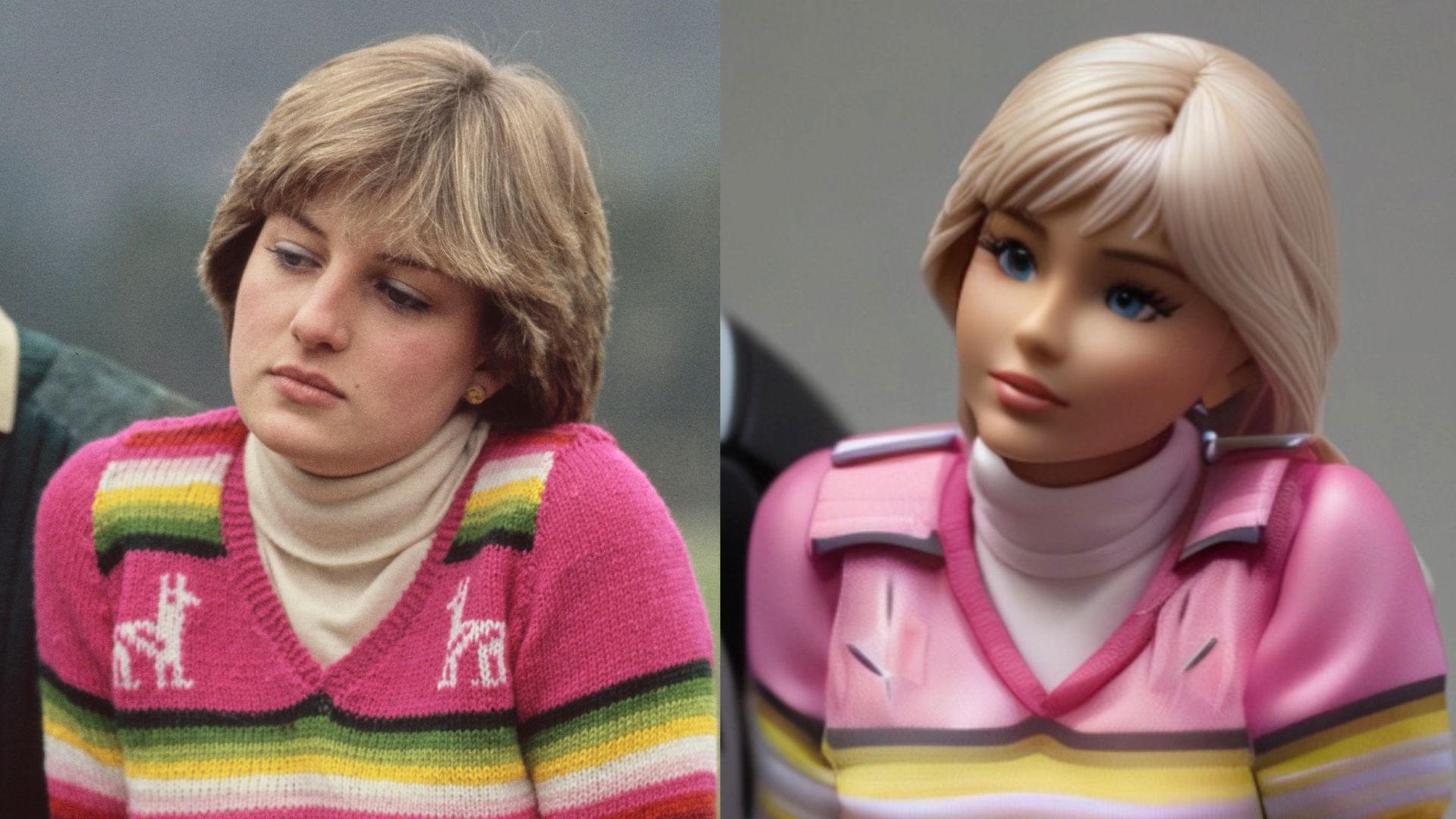 Princess Diana as a Barbie 