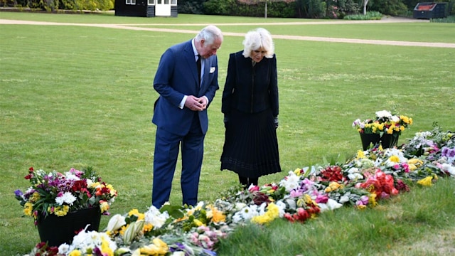 prince charles and camilla flowers