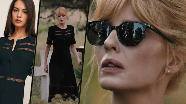 beth dutton funeral dress