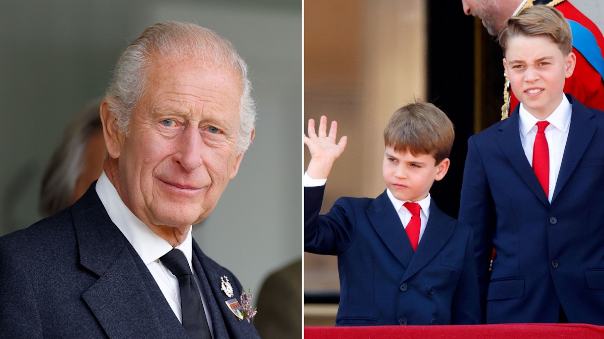 King Charles’ Heartwarming Moment: Rare Video Shows Tender Hugs with George and Louis King Charles’ Heartwarming Moment: Rare Video Shows Tender Hugs with George and Louis