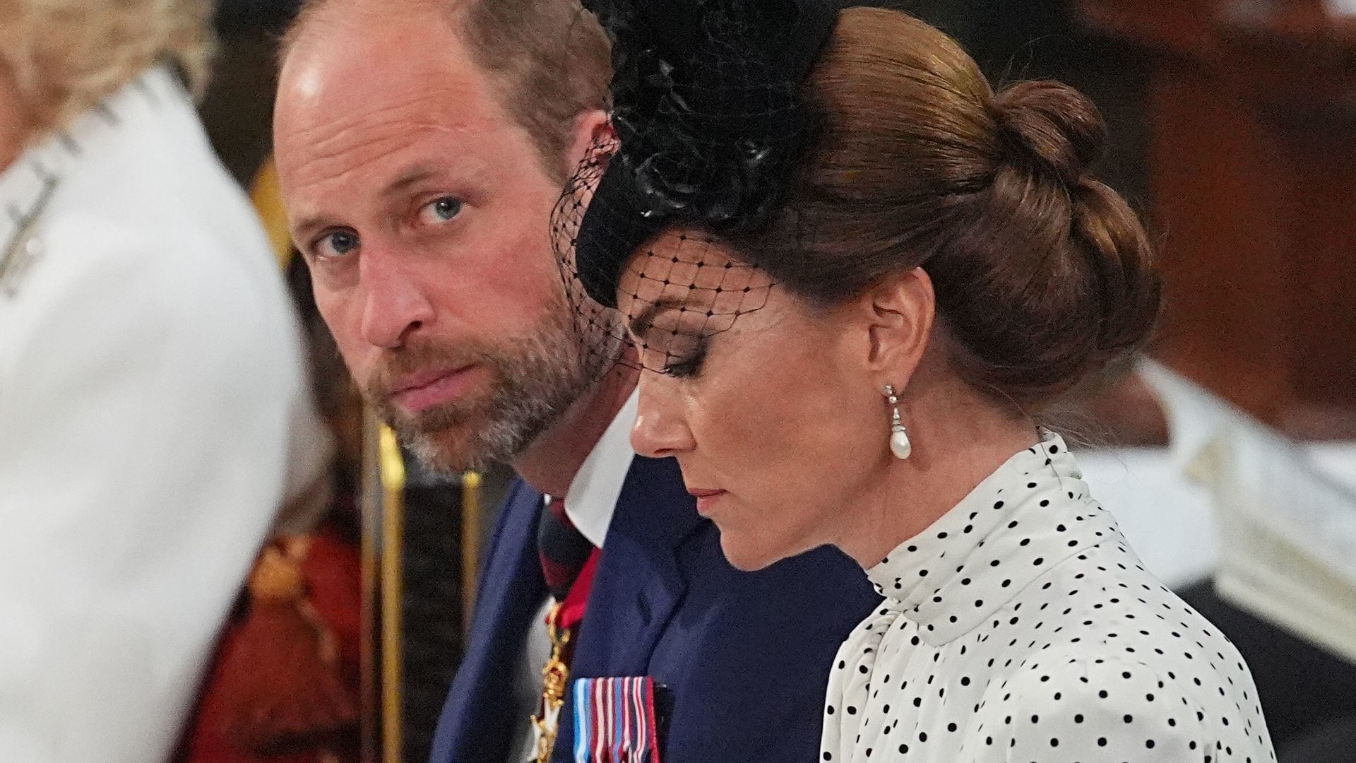Prince William and Princess Kate visibly emotional at King Charles’ powerful VE Day speech