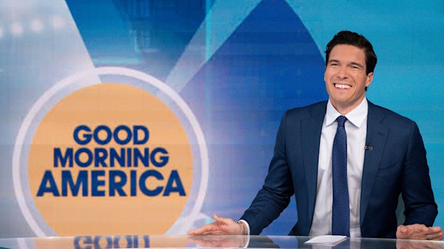 will reeve sitting at desk on gma
