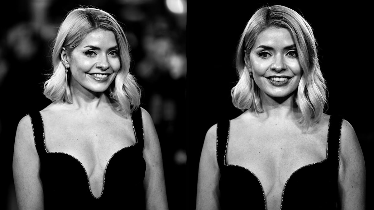 Holly Willoughby oozes bond girl glamour for surprise reunion with former co-star