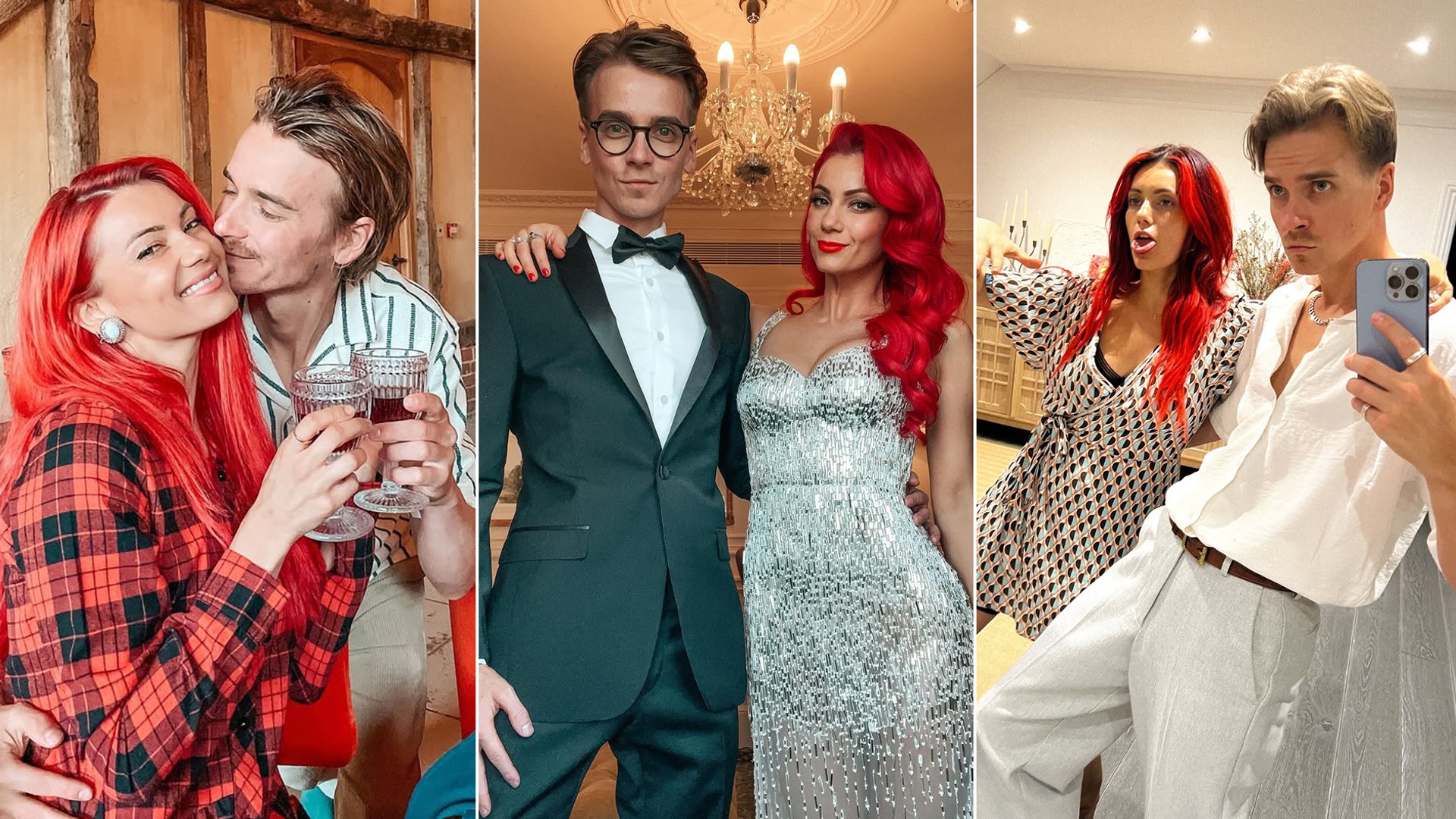 Dianne Buswell and Joe Sugg’s luxurious lounge with sky-high ceilings at £3.5m Brighton mansion