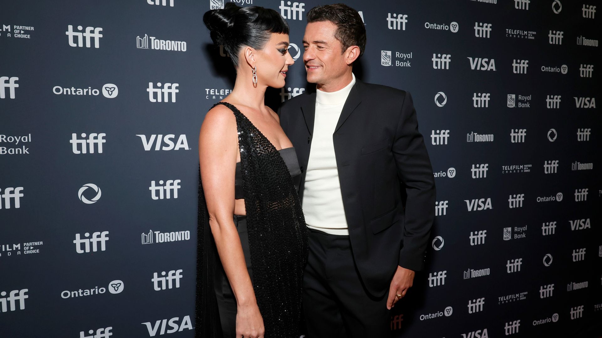 Katy Perry and Orlando Bloom are the picture-perfect couple as they make dazzling loved up appearance at TIFF