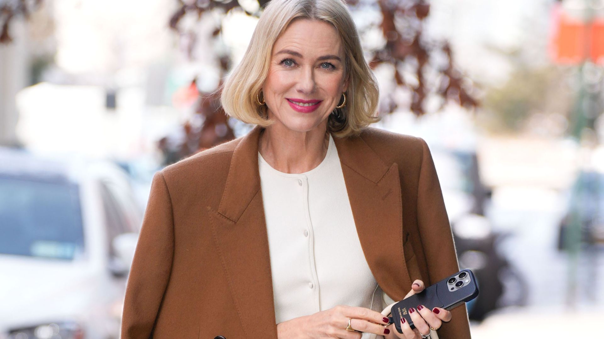 Naomi Watts looking stylish in fall as a woman over fifty