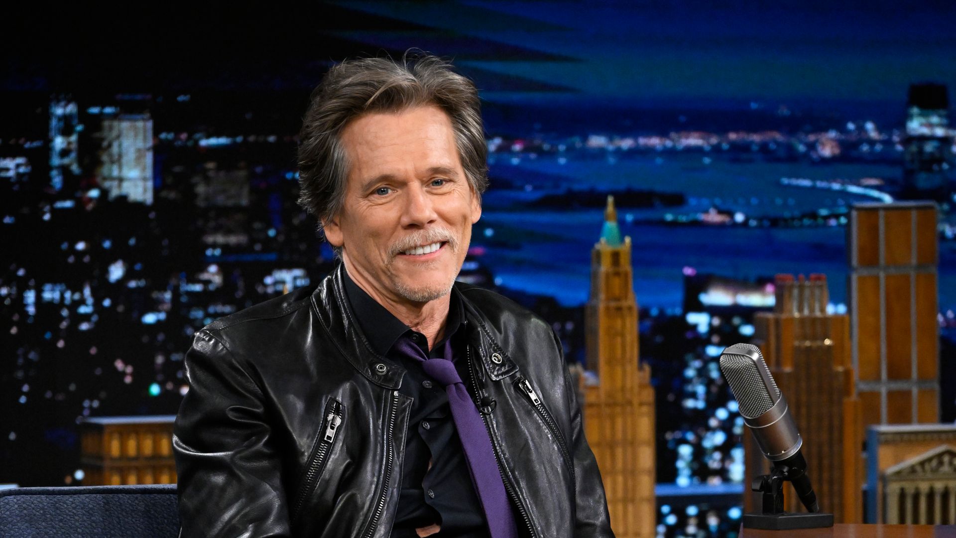 Kevin Bacon during an interview on Wednesday, March 29, 2023