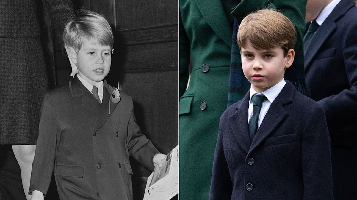 Prince Louis is his great uncle Prince Edward's double in adorable photos