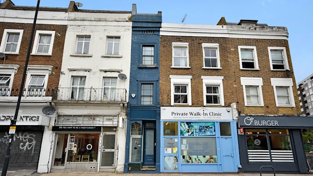 london narrow house for sale