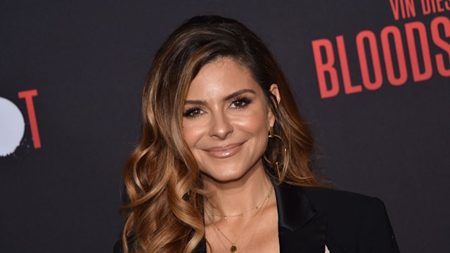 US journalist Maria Menounos arrives for the premiere of Sony's "Bloodshot" at the Regency Village theatre on March 10, 2020 in Westwood, California