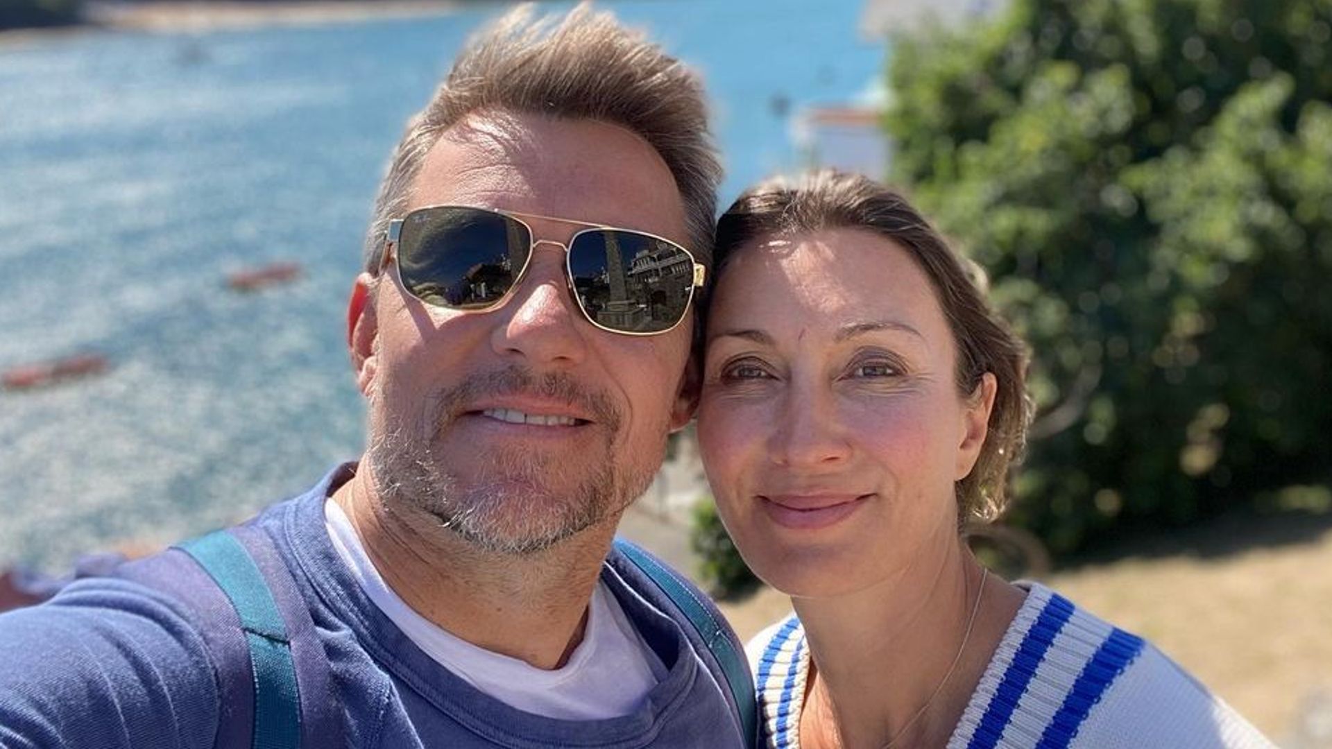 Ben Shephard with wife Annie
