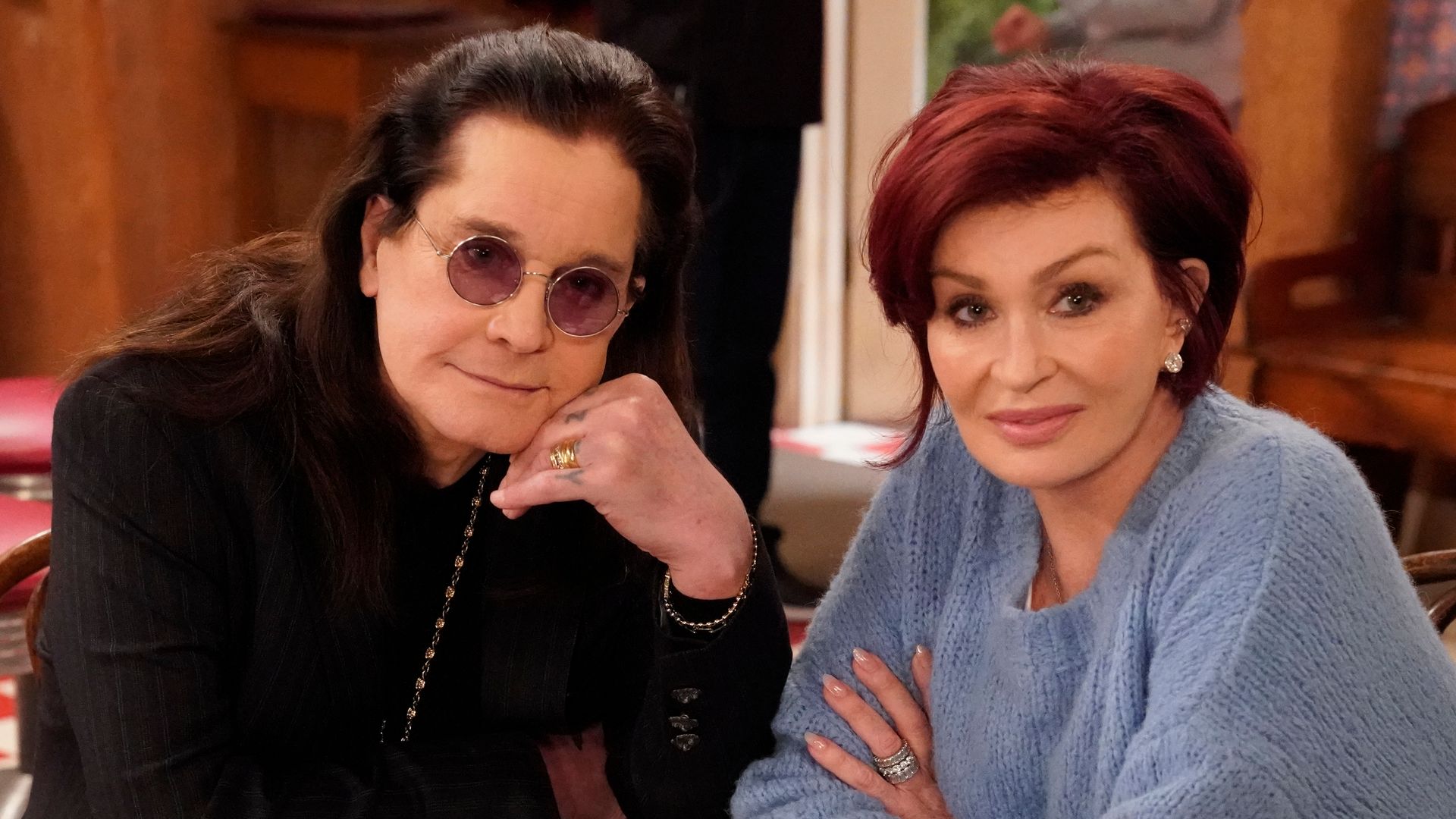 sharon and ozzy osbourne the conners