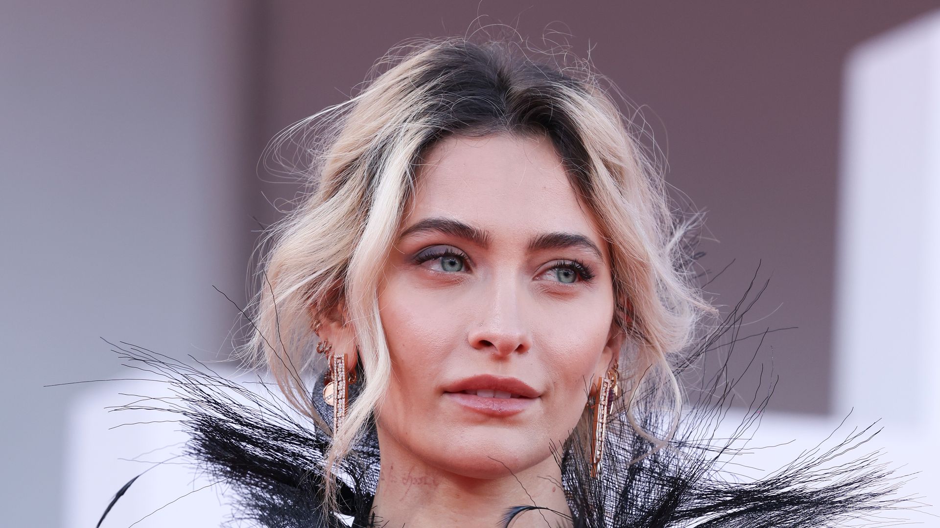 paris jackson black dress venice