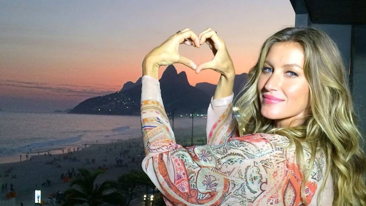 Tom Brady's stunning wife Gisele Bundchen wows in bikini beach pics as she  thanks fans for birthday wishes