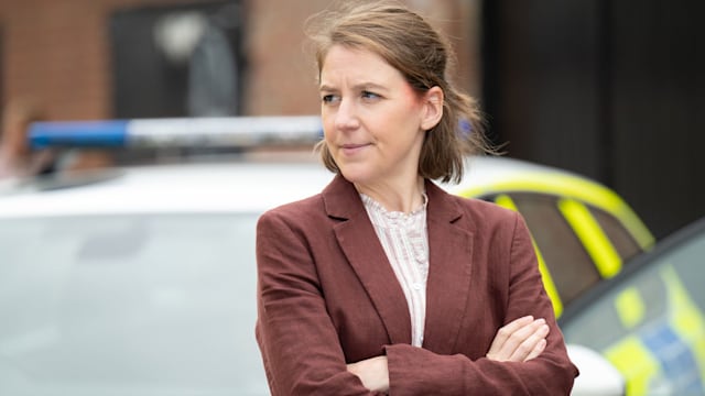 Gemma Whelan as DS Sarah Collins in The Tower