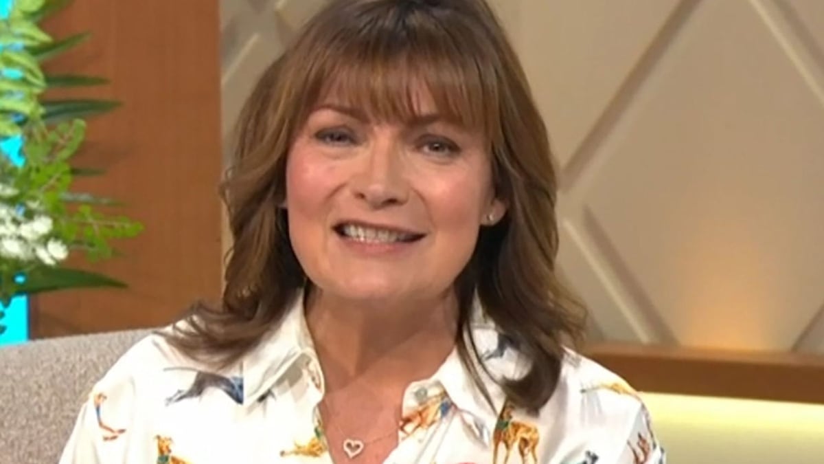 Lorraine Kelly's Zara shirt features VERY unusual print | HELLO!