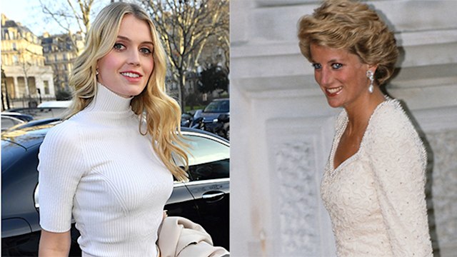 Kitty Spencer and Princess Diana