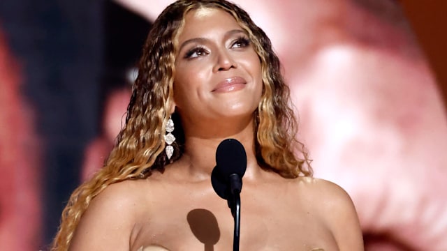 Beyonce accepts Best Dance/Electronic Music Album for Renaissance onstage during the 65th GRAMMY Awards at Crypto.com Arena on February 05, 2023 in Los Angeles, California