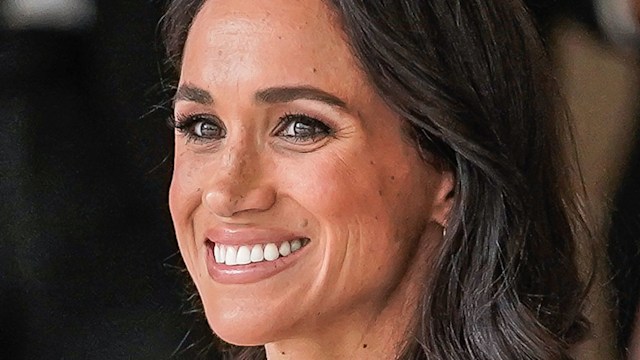 Meghan Markle, Duchess of Sussex and Prince Harry, Duke of Sussex attend a folkloric presentation at Centro Nacional de las Artes Delia Zapata during their visit to Colombia on August 15, 2024 in Bogota, Colombia. 