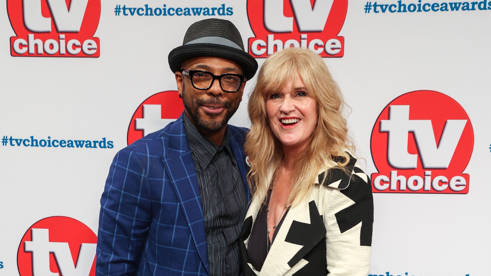 Siobhan Finneran and Don Gilet attend the TV Choice Awards 2022