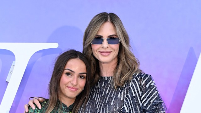 trinny woodall and daughter lyla at summer party