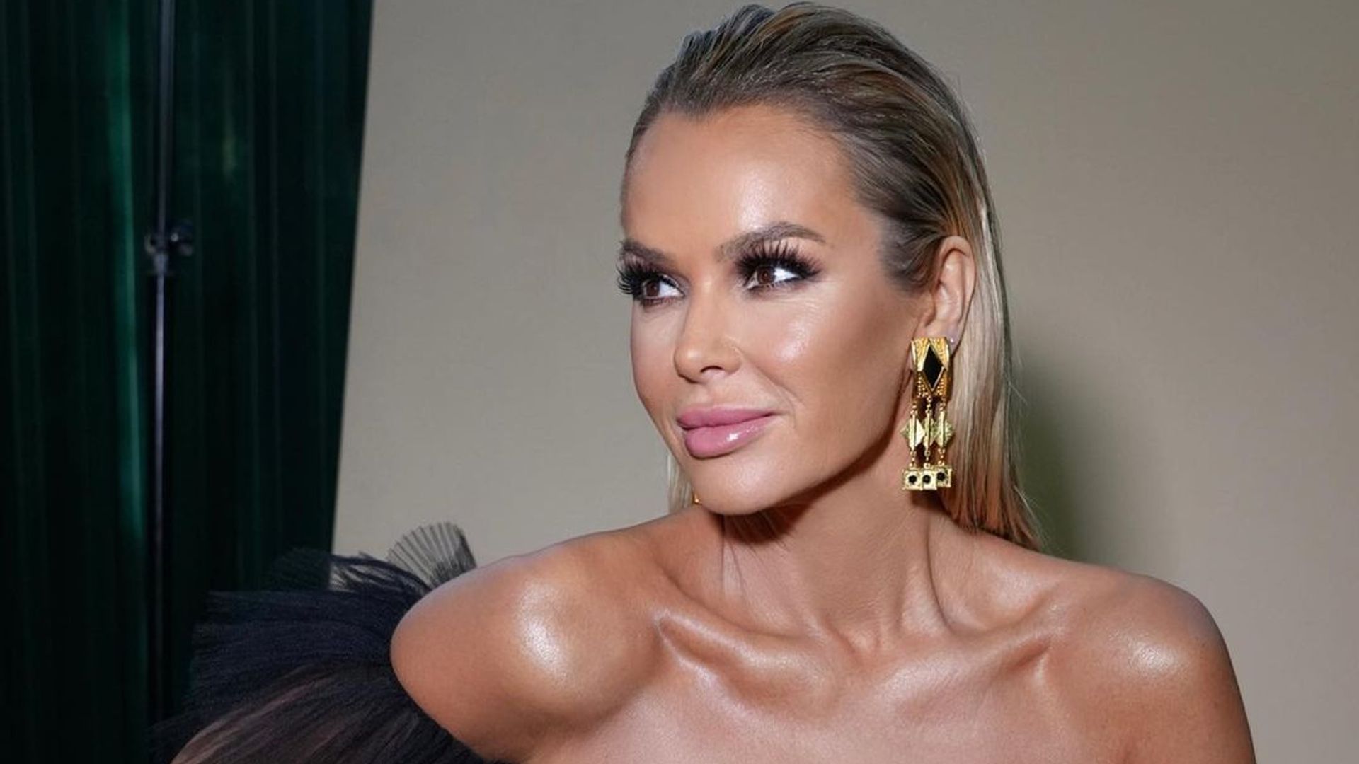 Amanda Holden almost bares all in naked 'birthday suit' photo HELLO!