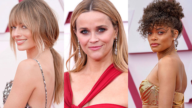 oscars best beauty reese witherspoon andra day margot robbie