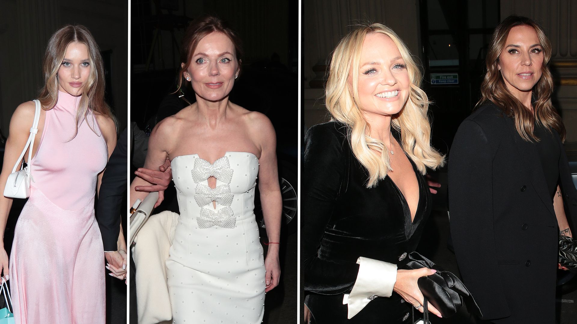 Geri Halliwell and Rosie Huntington-Whiteley lead Victoria Beckham's star-studded birthday bash – all the guests