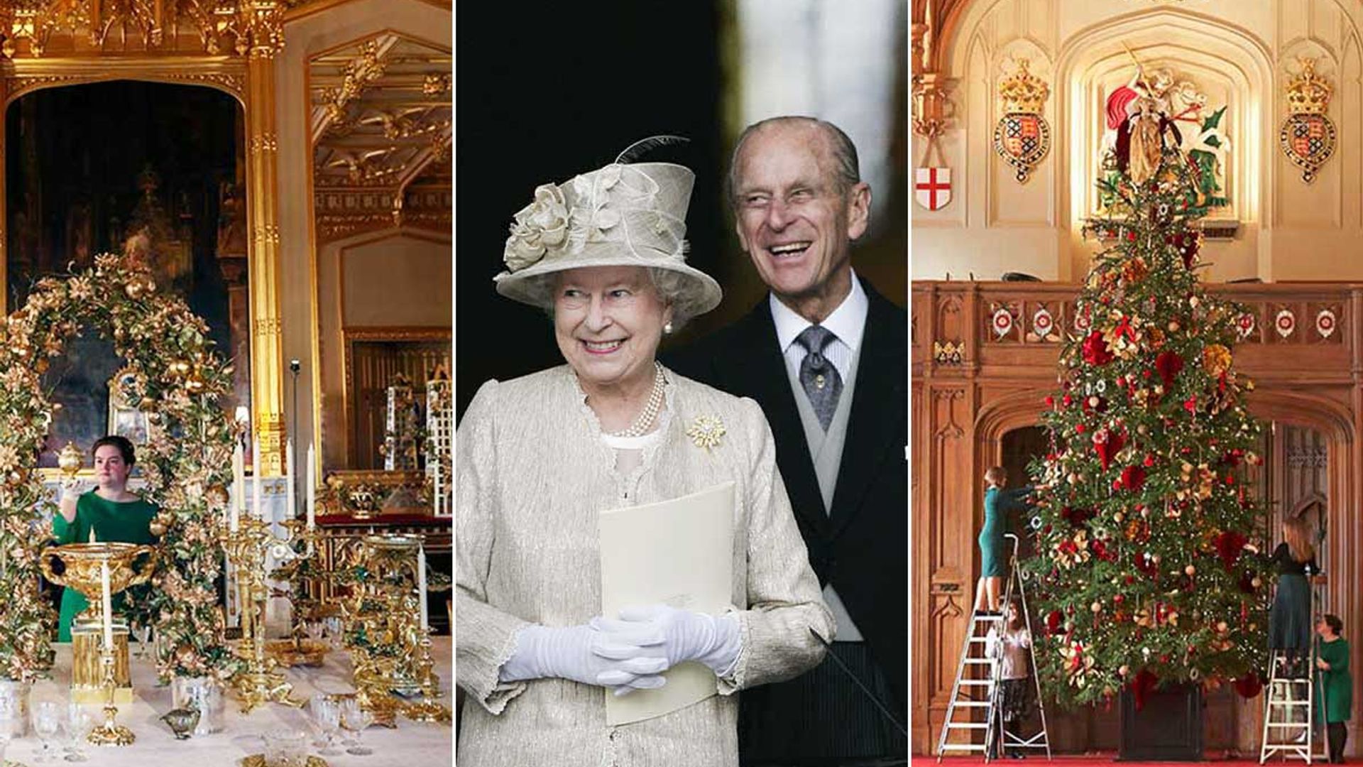 the queen prince philip home christmas