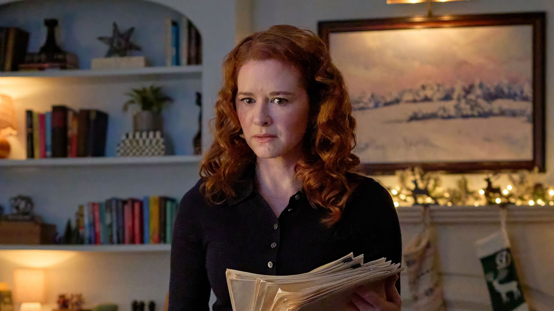 Sarah Drew in Mistletoe Murders