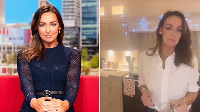 Sally Nugent on BBC Breakfast, Sally in her kitchen 