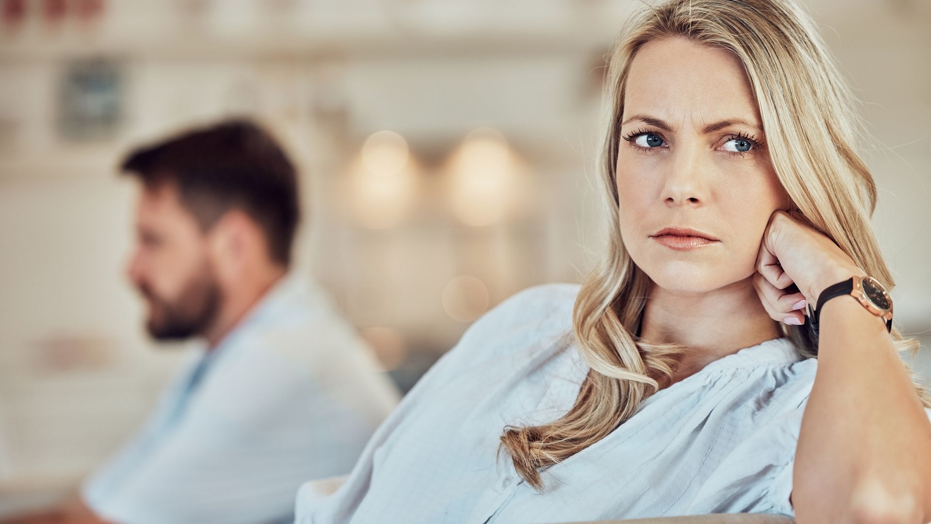 woman worried she is getting banksyed