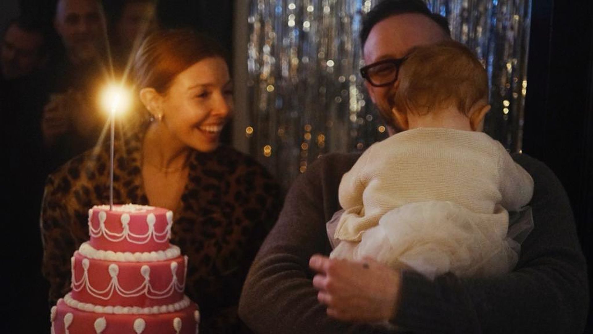 Stacey Dooley and Kevin Clifton marked baby Minnie's first birthday