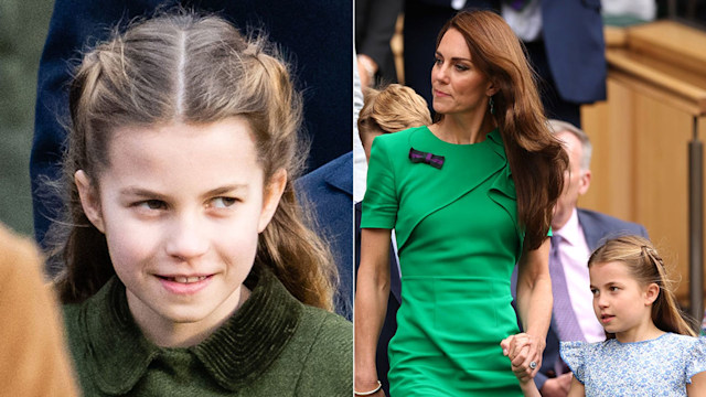 Princess Charlotte and Kate Middleton 