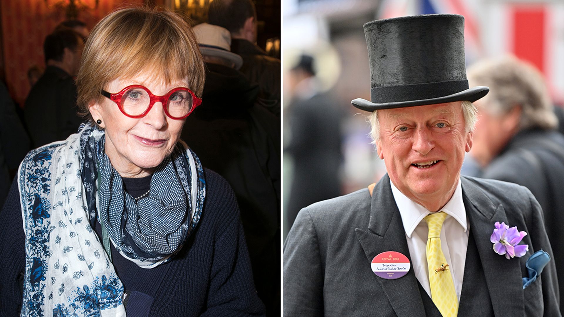 Split image of Anne Robinson and Andrew Parker-Bowles