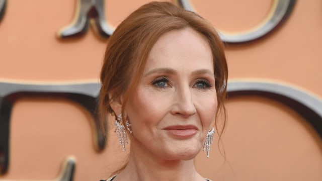 A close-up image of J.K. Rowling