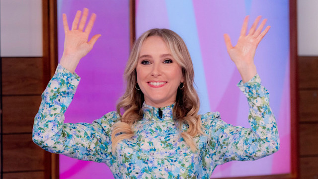 Rose Ayling-Ellis clapping on Loose Women