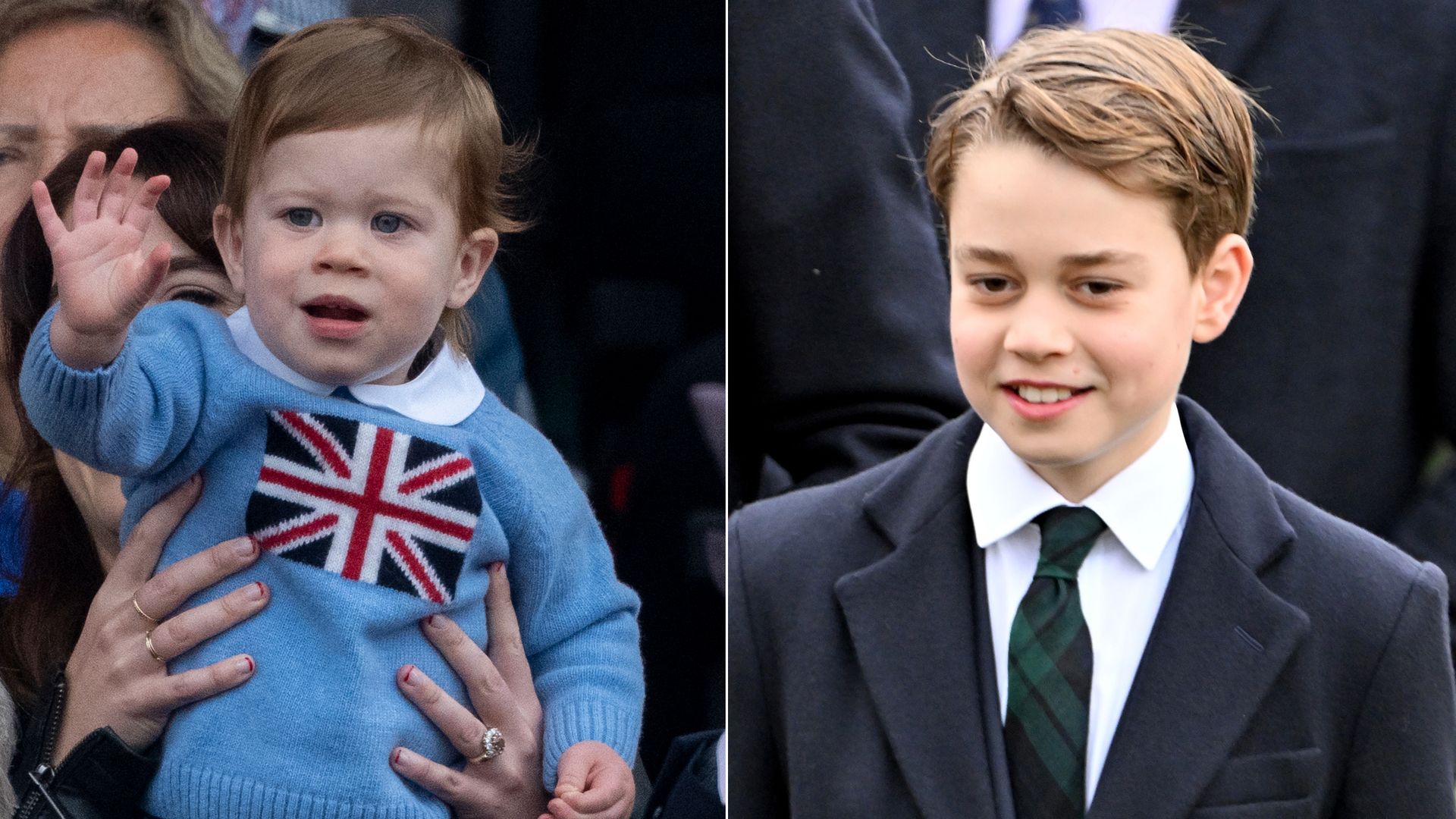 August Brooksbank and Prince George