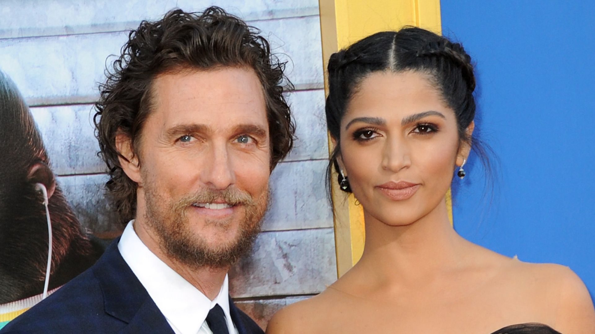 Actor Matthew McConaughey and wife Camilla Alves 