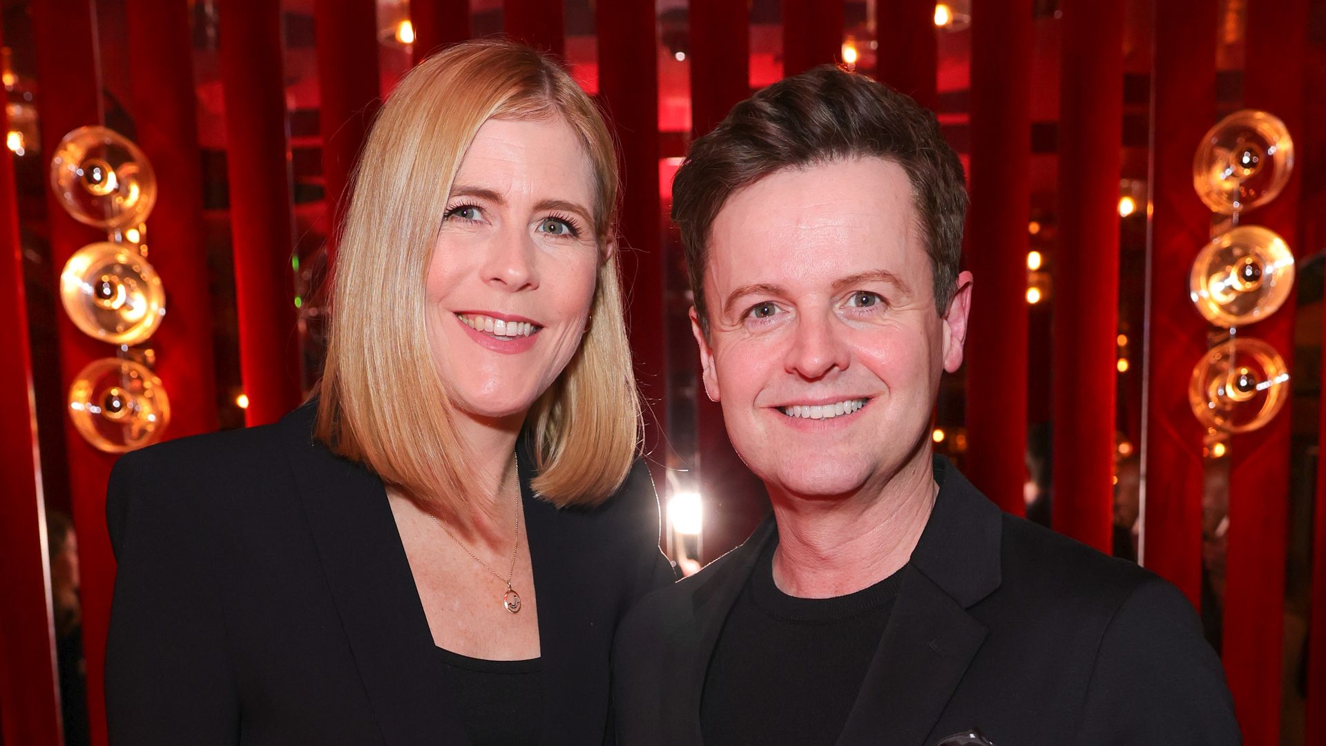 Ali Astall and Declan Donnelly attend Elizabeth Day's launch of new book Friendaholic â Confessions of a Friendship Addict at Langan's
