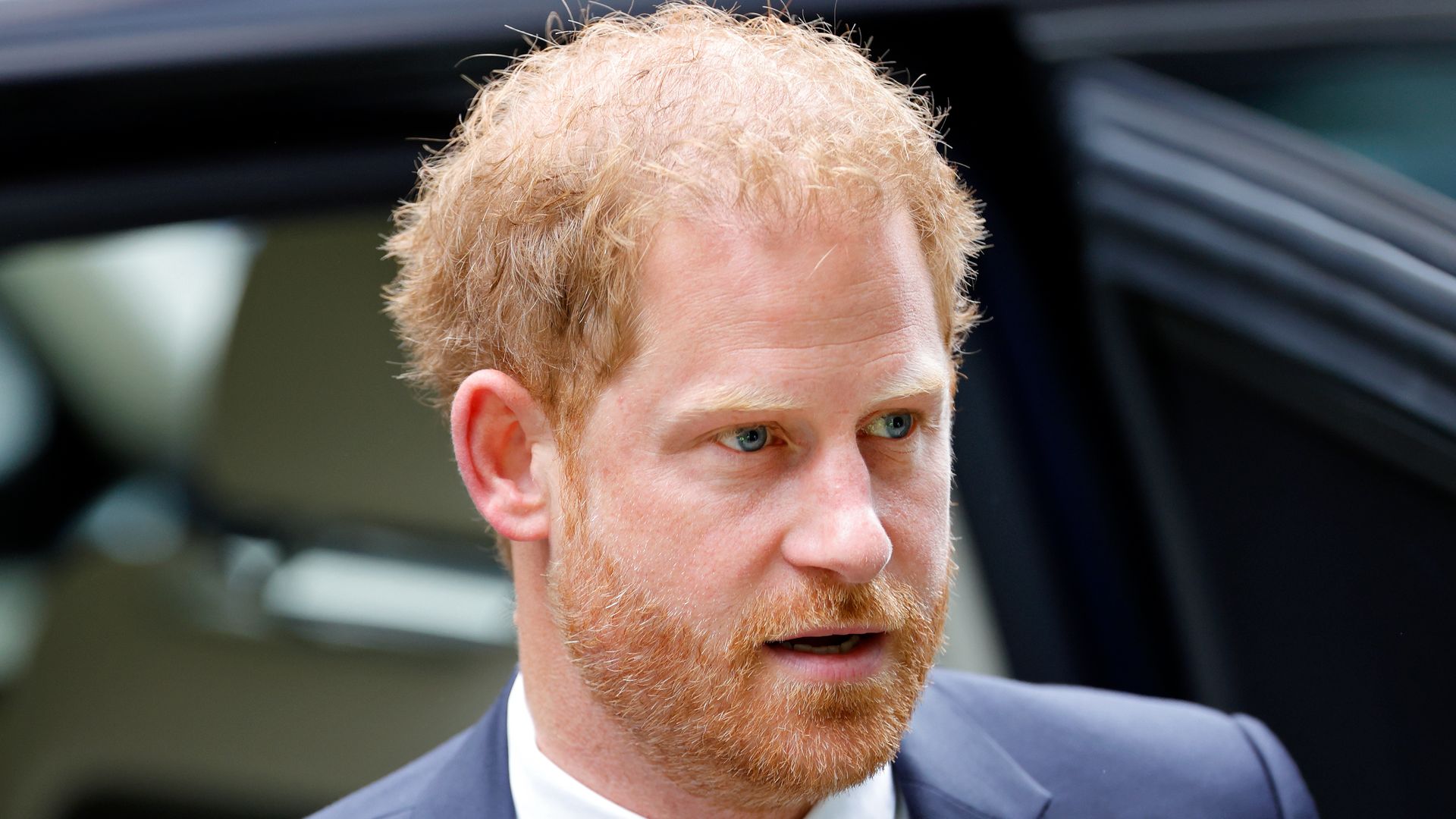 Prince Harry arriving at High Court in June 2023