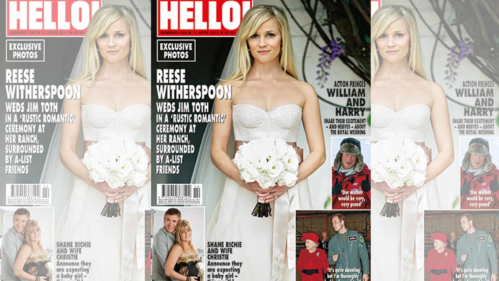 Flashback Friday Reese Witherspoon marries Jim Toth in romantic