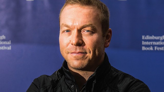 A close up photo of Chris Hoy