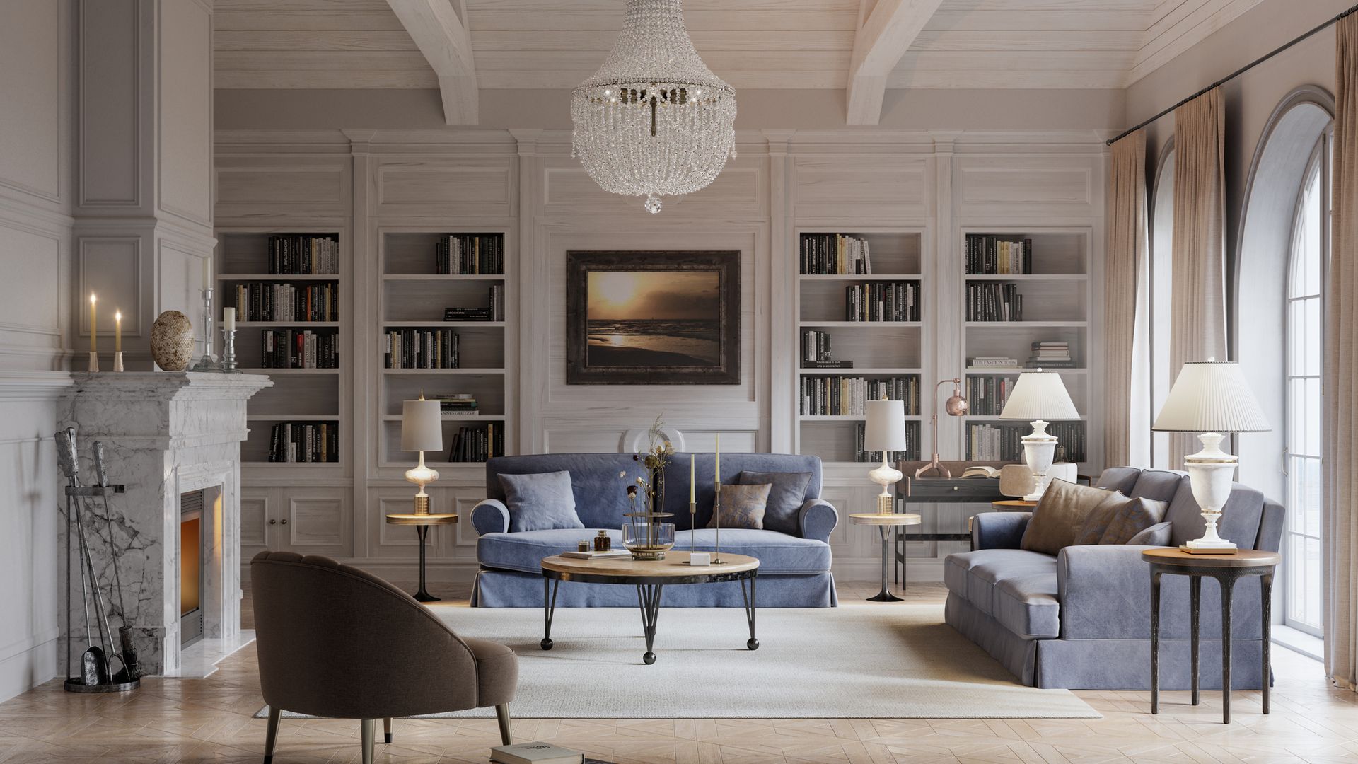 Bookshelf Wealth: The chic interior design trend everyone can try at home